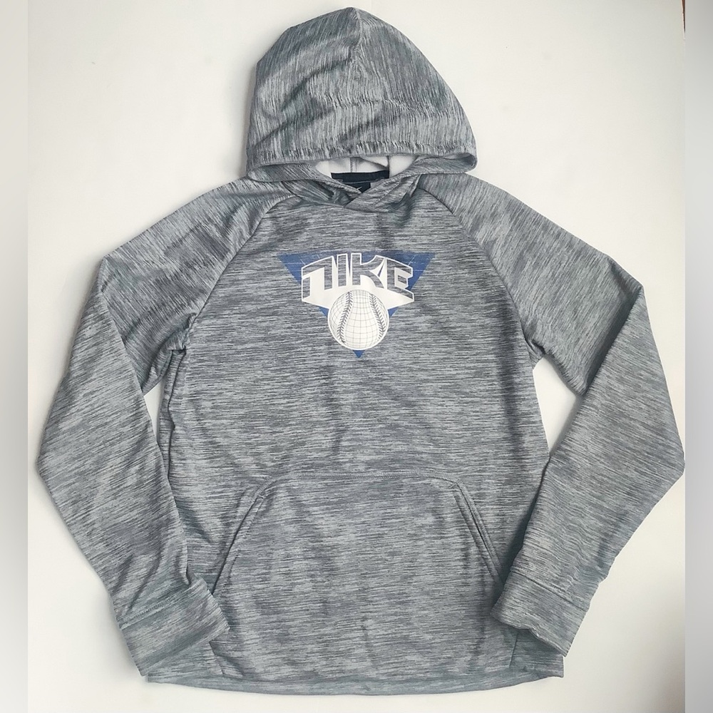 NWT Nike Gray Baseball Hoodie